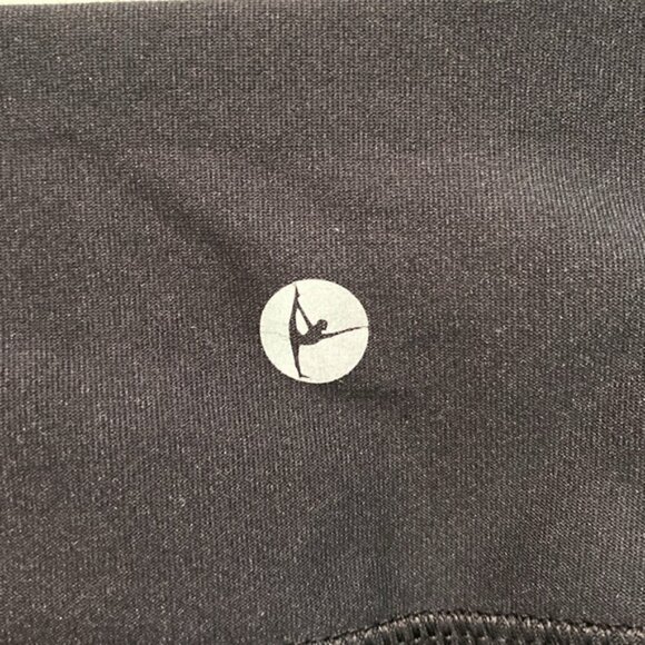 90 Degree By Reflex Black capris Leggings Size Medium - Picture 6 of 11